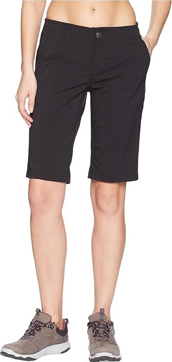 Royal Robbins Discovery Bermuda Women's Shorts Jet Black 1 : 2 12, Mesh/Nylon/Spandex