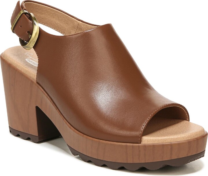 Dr. Scholl's Shoes Wind Down Womens Cushioned Footbed Open Toe Clogs