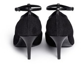 Thumbnail for your product : Nobrand Lizard embossed T-strap leather pumps