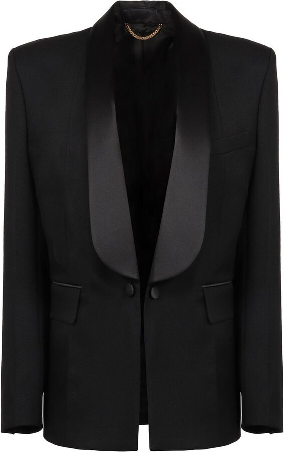Victoria Beckham Shawl Collar Tux Jacket