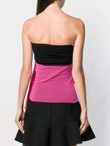 Thumbnail for your product : MSGM draped bustier top