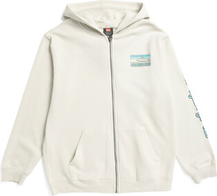 TJMAXX Boys Half Step Zip Hoodie, Cotton/Polyester