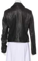 Thumbnail for your product : Andrew Marc Leather Zip-Up Jacket w/ Tags