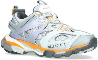 Balenciaga Rubber Track 2 Open Metallic Sneakers Lyst