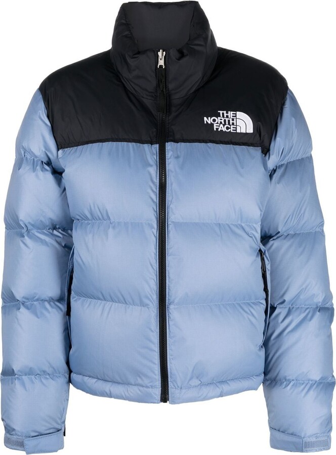 The North Face Colour-Block Puffer Jacket - ShopStyle