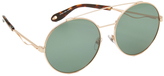Thumbnail for your product : Givenchy Round Aviator Sunglasses