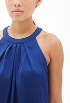 Thumbnail for your product : Forever 21 Sateen Halter Top