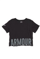 Thumbnail for your product : Under Armour Girl's Studio Logo Tee