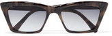 Thumbnail for your product : Prism Seoul Square-Frame Acetate Sunglasses