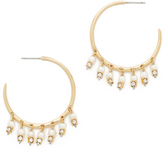 Thumbnail for your product : Alexis Bittar Crystal Lace Chandelier Hoop Earrings