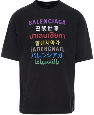 Balenciaga Black T Shirt Men Shop The World S Largest Collection Of Fashion Shopstyle