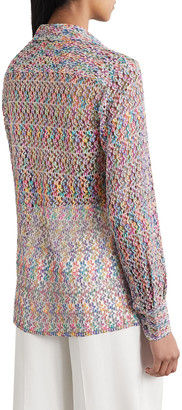 Missoni Crochet-knit Shirt