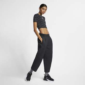 Nike Women's Short-Sleeve Print Top Air