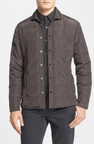 Thumbnail for your product : J. Lindeberg 'Lawler 46' Quilted Plaid Shirt Jacket