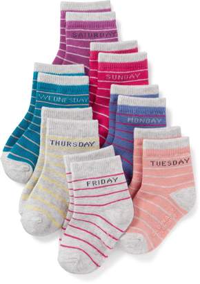 Old Navy Day-Of-The-Week Socks 7-Pack For Toddler Girls & Baby