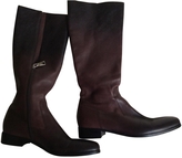Thumbnail for your product : Prada Purple Leather Boots