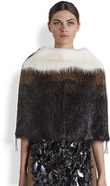 Thumbnail for your product : Marni Degrade Nutria-Fur Capelet