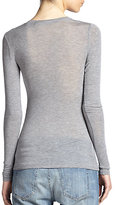 Thumbnail for your product : BCBGMAXAZRIA Agda Solid Tee