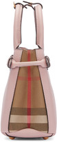 Thumbnail for your product : Burberry Purple Small Banner Tote