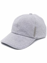 Thumbnail for your product : Brunello Cucinelli Cotton Baseball Cap