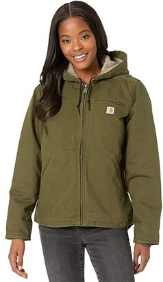 Carhartt OJ141 Sherpa Lined Hooded Jacket - ShopStyle