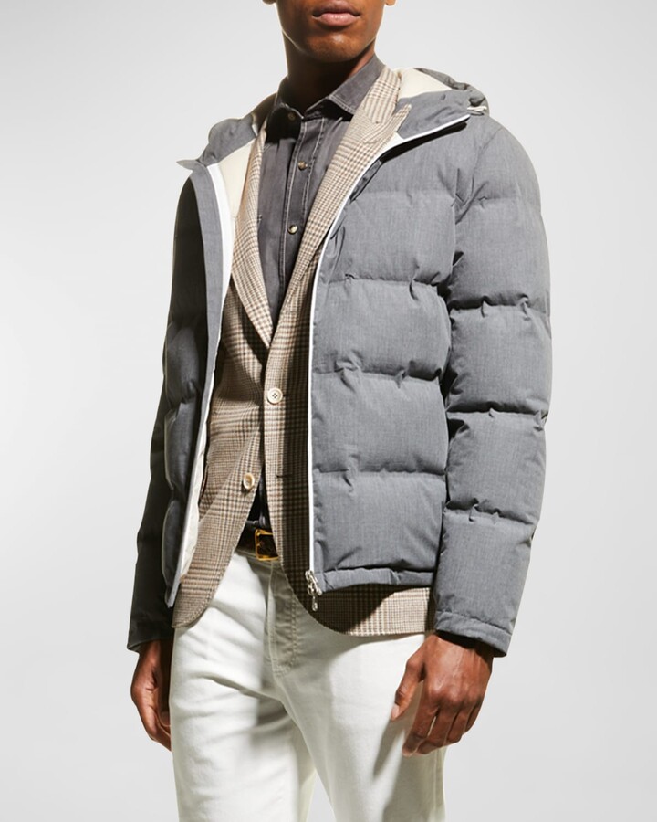 Brunello Cucinelli Men's Quilted Puffer Jacket ShopStyle
