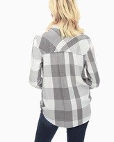 Thumbnail for your product : Splendid Murray Plaid Surplice Top