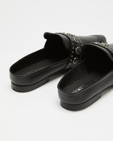 Thumbnail for your product : Sol Sana Women's Black Brogues & Loafers - Tuesday Slides