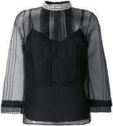 Marc Jacobs transparent design blouse 