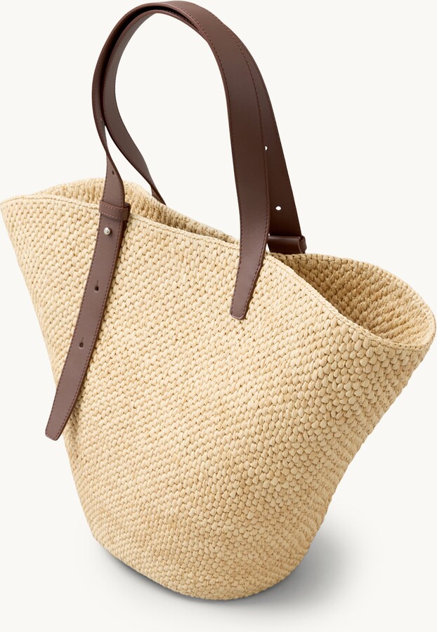 Lié Studio The Large Bianca Raffia Bag Natural