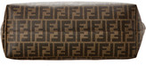 Thumbnail for your product : Fendi Brown Zucca Spalmati Roll Tote