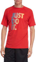 Thumbnail for your product : Nike Perforated Raglan Hydro Guard Tee