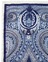 Thumbnail for your product : Tagliatore Paisley Printed Silk Twill Pocket Square