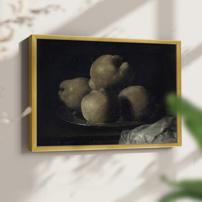 Winston Porter Vintage Floral-CXVIII -Framed Print - Restickable