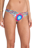Thumbnail for your product : Luli Fama Beach Fever Brazilian Ruched Back Bottom