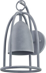 Troy Lighting Wisteria 1 Light Exterior Wall Sconce - Weathered Zinc