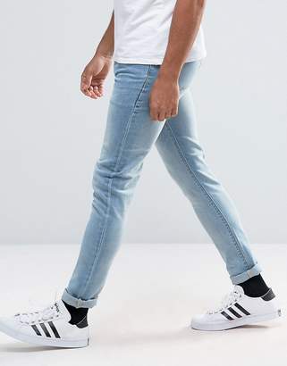 ASOS Design Skinny Jeans In Light Wash
