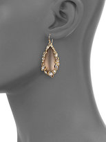 Thumbnail for your product : Alexis Bittar Imperial Lucite & Crystal Lace Teardrop Earrings