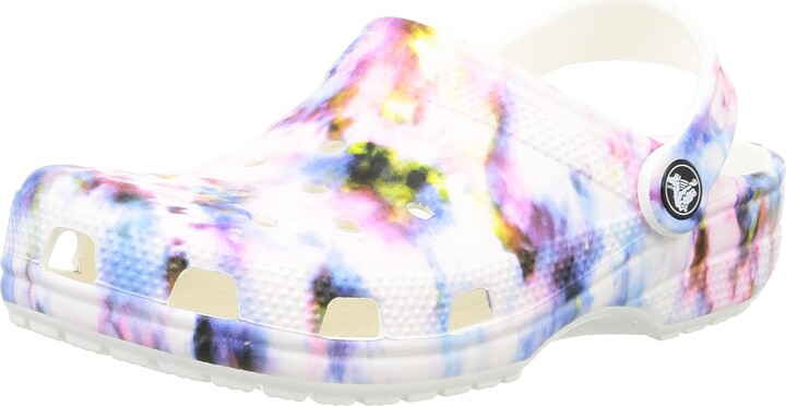 Crocs Unisex Classic Tie-dye Graphic Clog - ShopStyle Slip-ons & Loafers