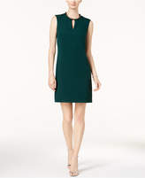 Thumbnail for your product : Donna Ricco Embellished Keyhole Sheath Dress