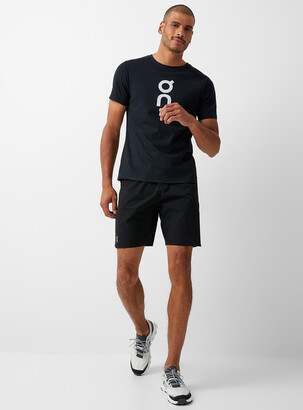 On Running shorts with removable biker shorts