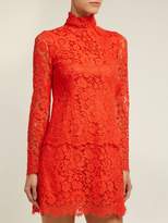 Thumbnail for your product : Dolce & Gabbana Cotton-blend Lace Dress - Womens - Red