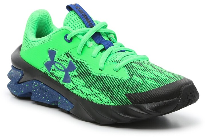 boys green under armour shoes