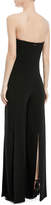 Thumbnail for your product : Halston Strapless Strips Jumpsuit