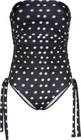 Thumbnail for your product : Beth Richards Venice polkadot print swimsuit