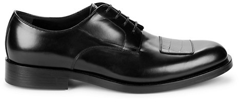 black versace dress shoes