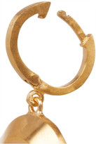 Thumbnail for your product : Ileana Makri IAM by Gold-plated drop earrings