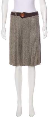 Gunex Virgin Wool Knee-Length Skirt