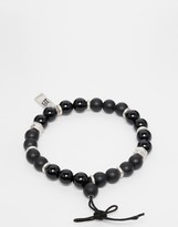 Thumbnail for your product : ICON BRAND Beaded Bracelet In Black