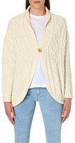 Thumbnail for your product : Chocoolate I.T Long-sleeved cable-knit cardigan